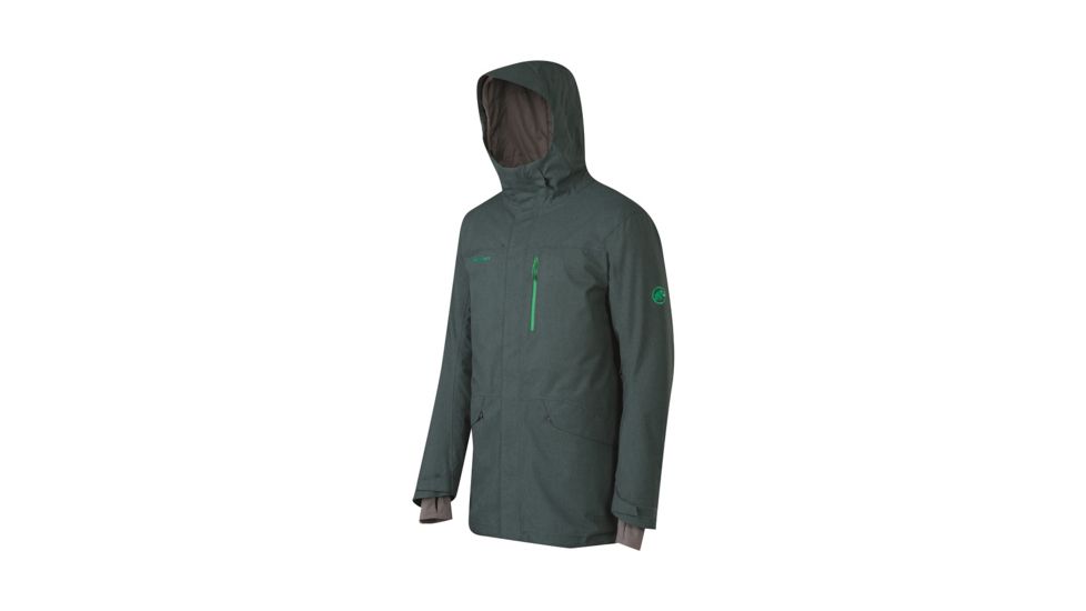 Mammut Trift Parka - Men's-Forest Melange-Large