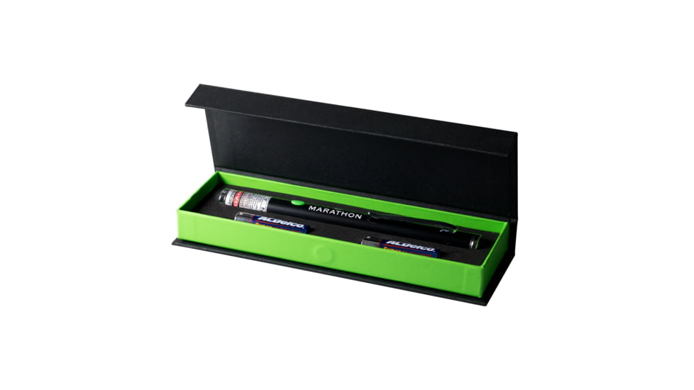 Marathon Green Laser Pointer, Black, EL888017-GR