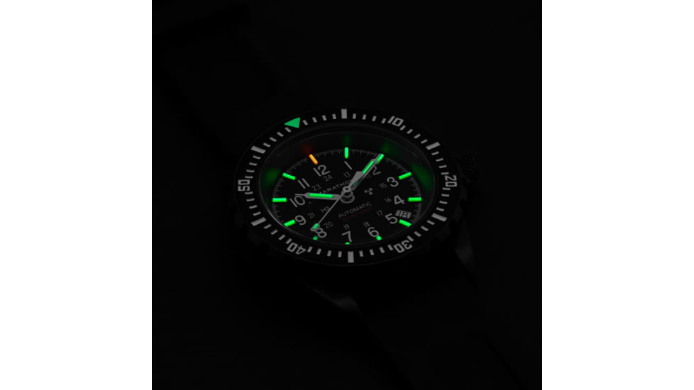Marathon Search and Rescue Divers Automatic Wristwatch, GSAR, Anthracite Black Sterile, WW194006BK-0130