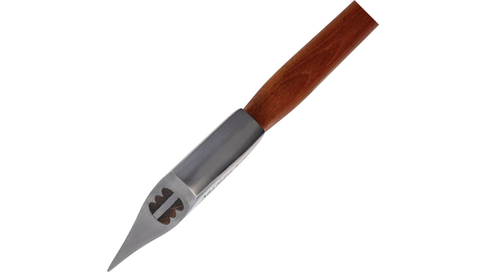 Marbles No. 10 Camp Axe, 21in Overall, 5in Satin Stainless Axe Head w/ 3in Cutting Edge, Brown Wood Handle, NO.10