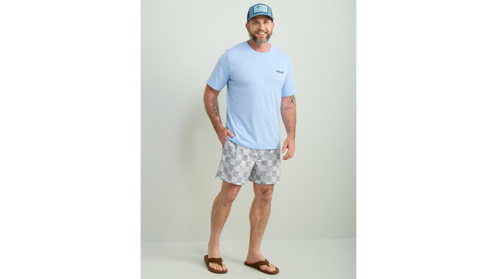 Marolina DBA HUK Huk KC Badge Series Short Sleeve Shirt Windsurfer 2XL, H1000549-454-XXL