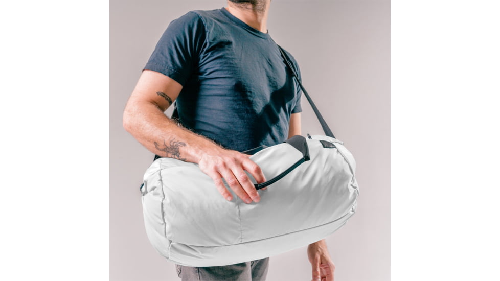 Matador ReFraction Packable Duffle Bag, Arctic White, MATOG2W01W