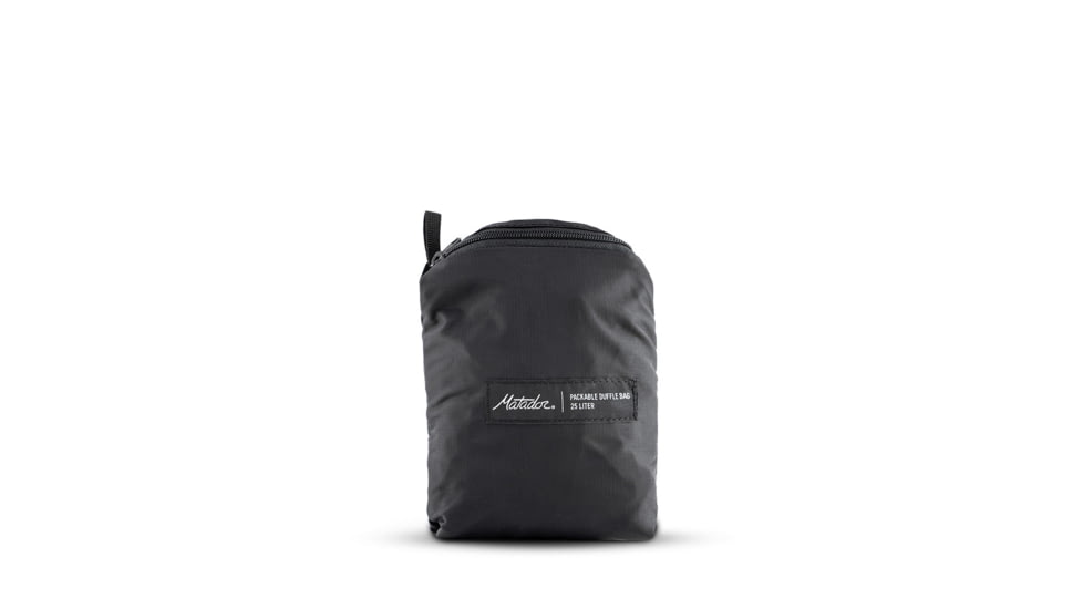 Matador ReFraction Packable Duffle Bag, Black, MATOG2W01BK