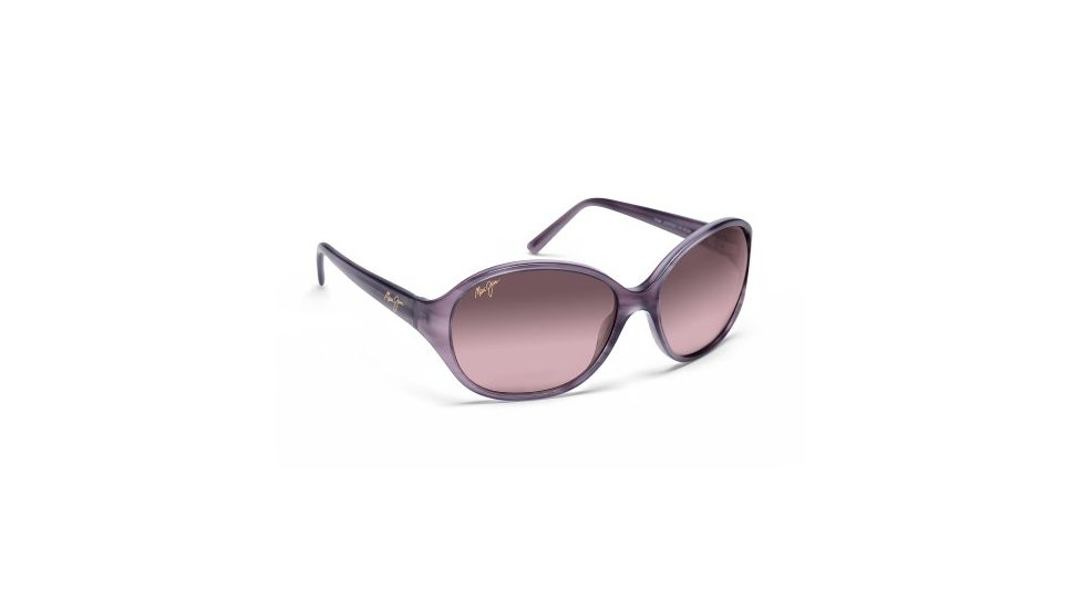 Maui Jim Rs221 13 Ginger Mauve Frame Maui Rose Lens Sunglasses