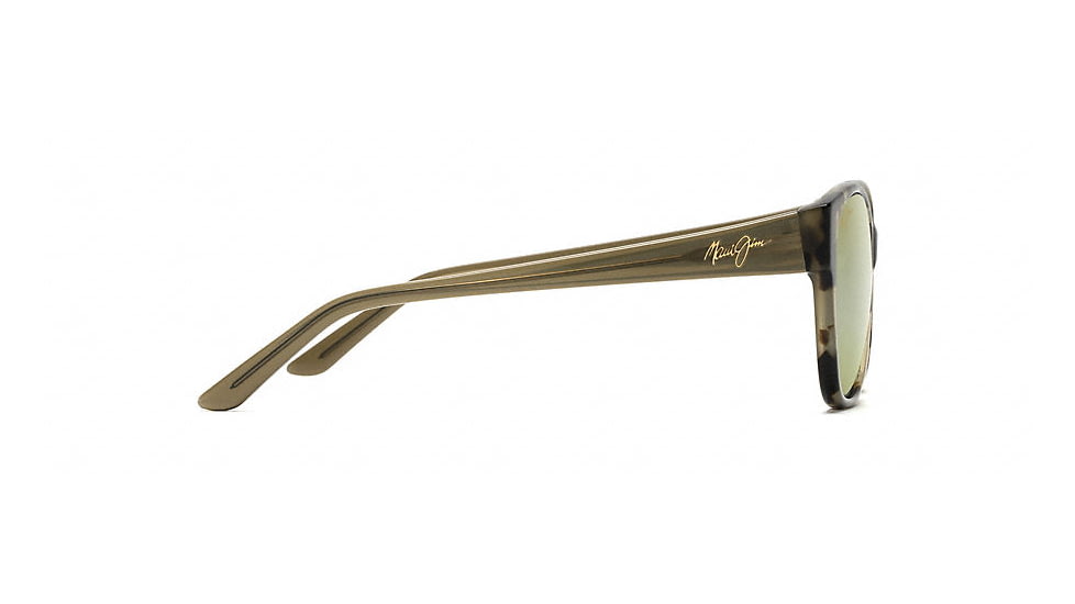 Maui Jim Summer Time Polarized Cat Eye  Sunglasses,Olive Tokyo Tortoise,Maui HT Lens HTS732-15D