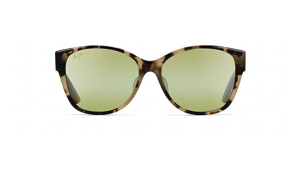 Maui Jim Summer Time Polarized Cat Eye  Sunglasses,Olive Tokyo Tortoise,Maui HT Lens HTS732-15D