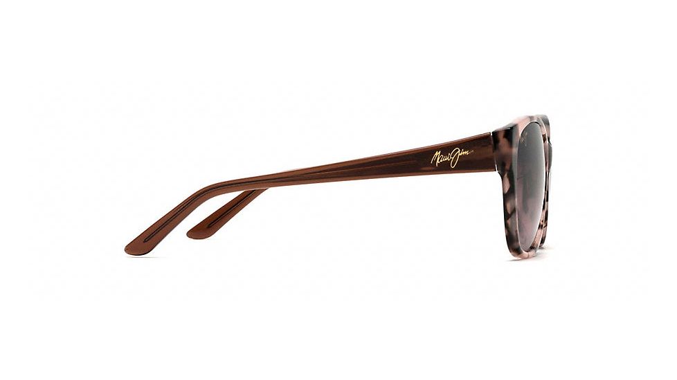Maui Jim Summer Time Polarized Cat Eye  Sunglasses,Pink Tokyo Tortoise,Maui Rose Lens RS732-09T