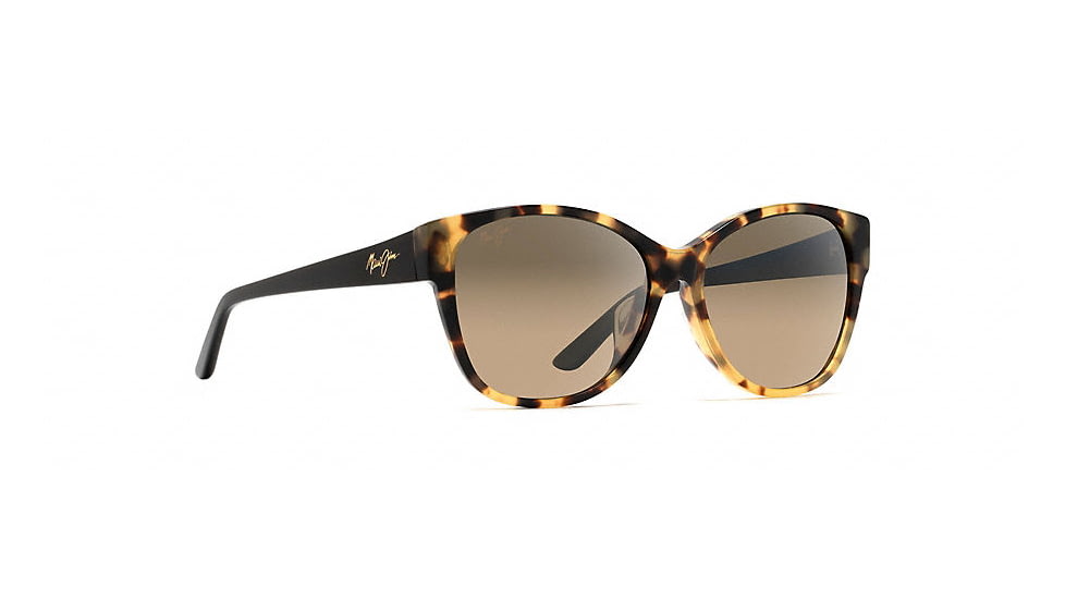 Maui Jim Summer Time Polarized Cat Eye  Sunglasses,Tokyo Tortoise,HCL Bronze Lens HS732-10L