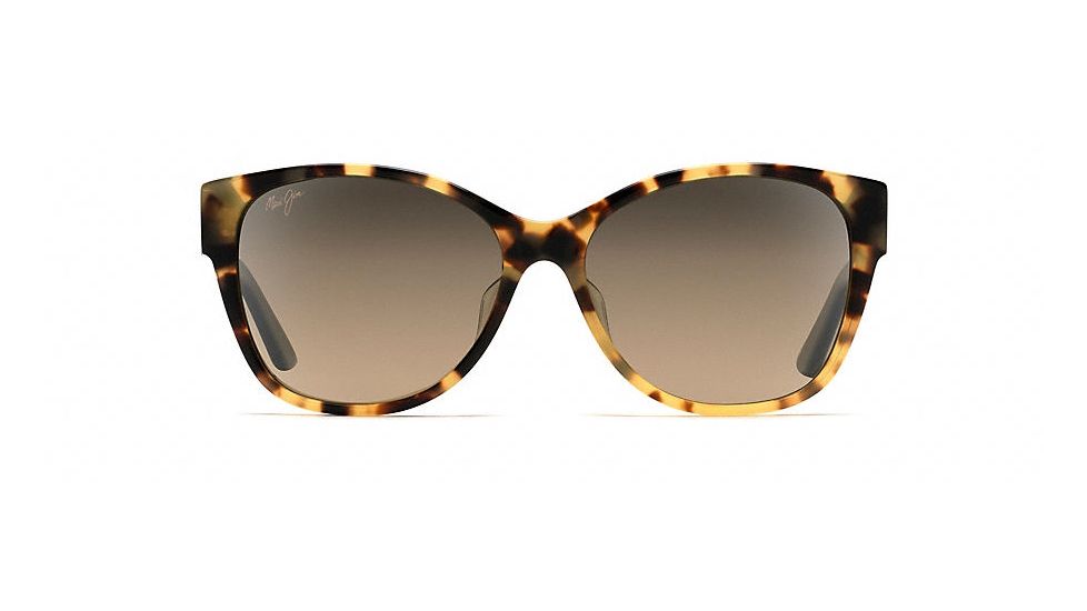 Maui Jim Summer Time Polarized Cat Eye  Sunglasses,Tokyo Tortoise,HCL Bronze Lens HS732-10L