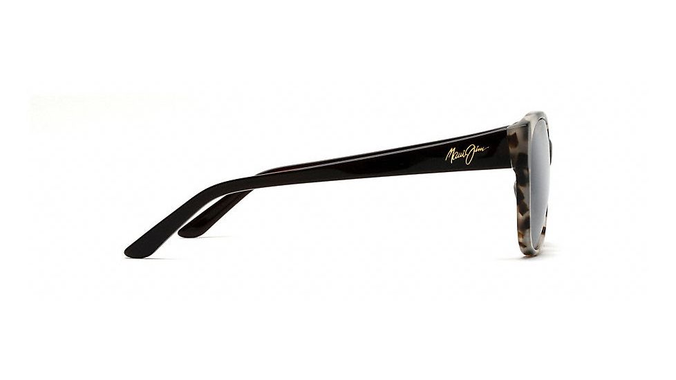 Maui Jim Summer Time Polarized Cat Eye  Sunglasses,White Tokyo Tortoise,Neutral Grey Lens GS732-05T
