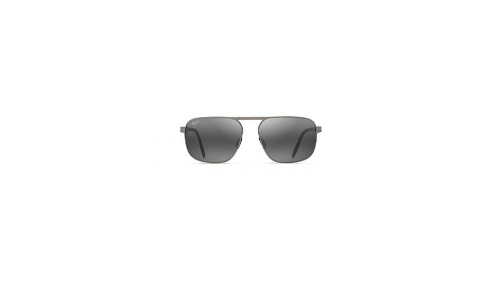 Maui Jim Waihee Ridge Sunglasses,Brushed Grey,Neutral Grey Lens, 777-14