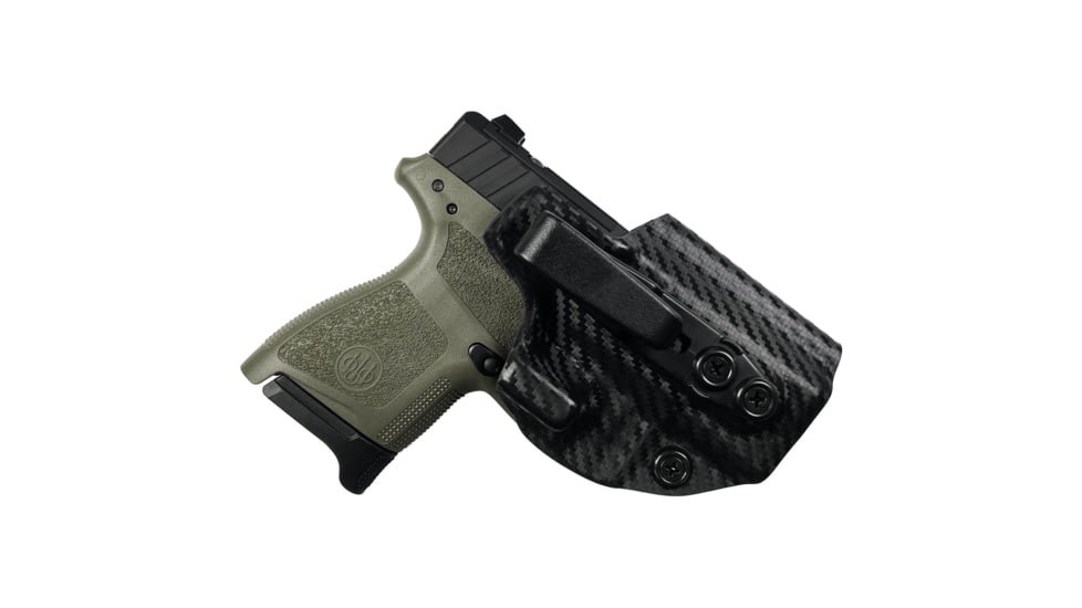 Maxtor Tactical Claw Tuckable Kydex IWB Holster, Springfield Armory Hellcat Pro w/ TLR-7A, Right, Carbon Fiber, CLAW-CF-HELLCPROTLR7