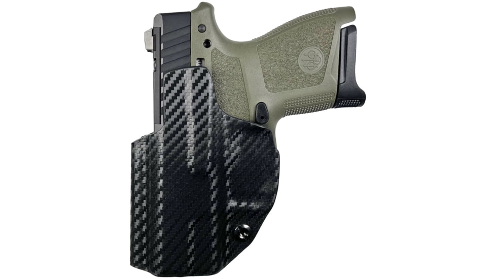 Maxtor Tactical Claw Tuckable IWB Holster, Springfield Armory Hellcat Pro w/ TLR-7A, Right, Carbon Fiber, CLAW-CF-HELLCPROTLR7