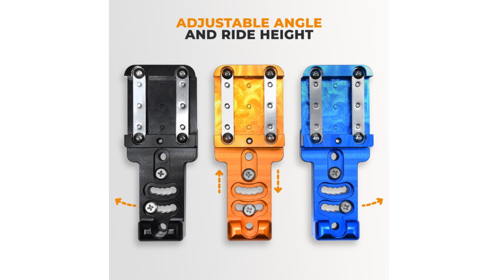 Maxtor Tactical Alloy Competition OWB Holster, Canik METE SFX, Right, Carbon Fiber/Orange, ACHOR-SFX-CF