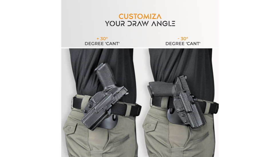 Maxtor Tactical CZ OWB Paddle Holster, P-09, Right, Carbon Fiber, PADDLE-CF-CZP09