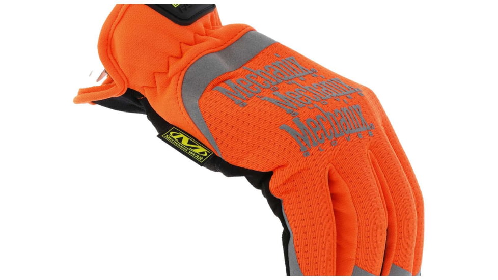Mechanix Wear High Visible Fastfit Work Gloves - Mens, Orange, Small, SFF-99-008