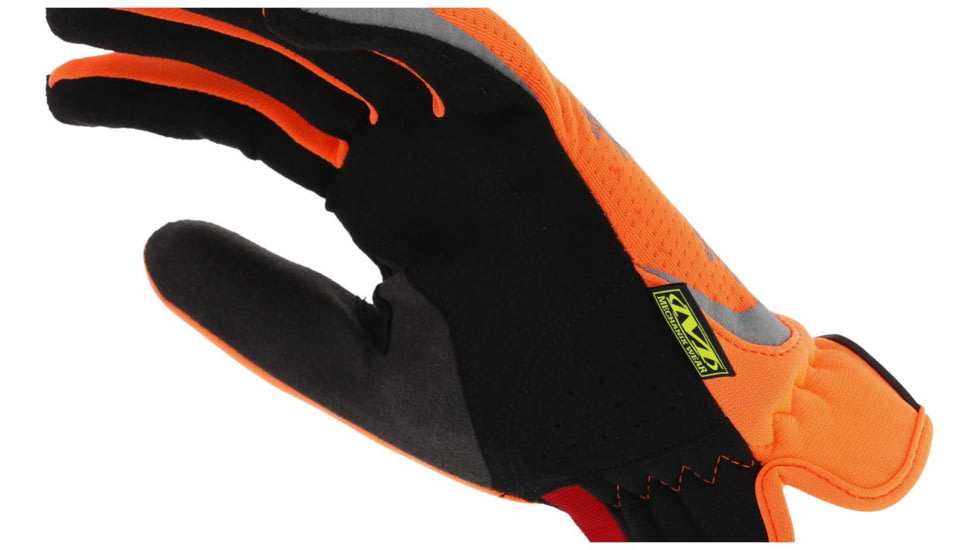 Mechanix Wear High Visible Fastfit Work Gloves - Mens, Orange, Small, SFF-99-008