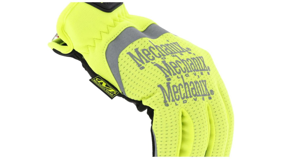 Mechanix Wear High Visible Fastfit Work Gloves - Mens, Yellow, 2XL, SFF-91-012