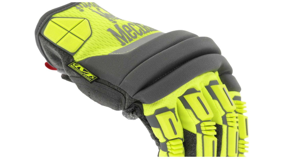 Mechanix Wear High Visible M-Pact 2 Glove - Mens, Yellow, Medium, SP2-91-009