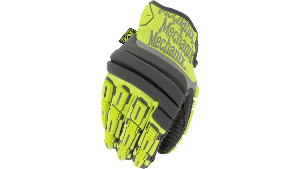 Mechanix Wear High Visible M-Pact 2 Glove - Mens, Yellow, Medium, SP2-91-009