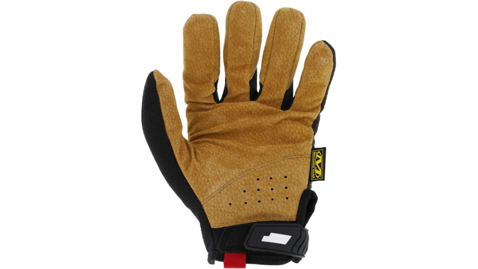 Mechanix Wear Leather Original Glove - Mens, Tan, Small, LMG-75-008