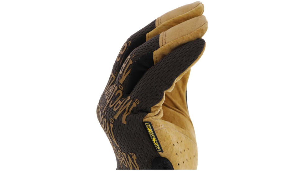 Mechanix Wear Leather Original Glove - Mens, Tan, Small, LMG-75-008
