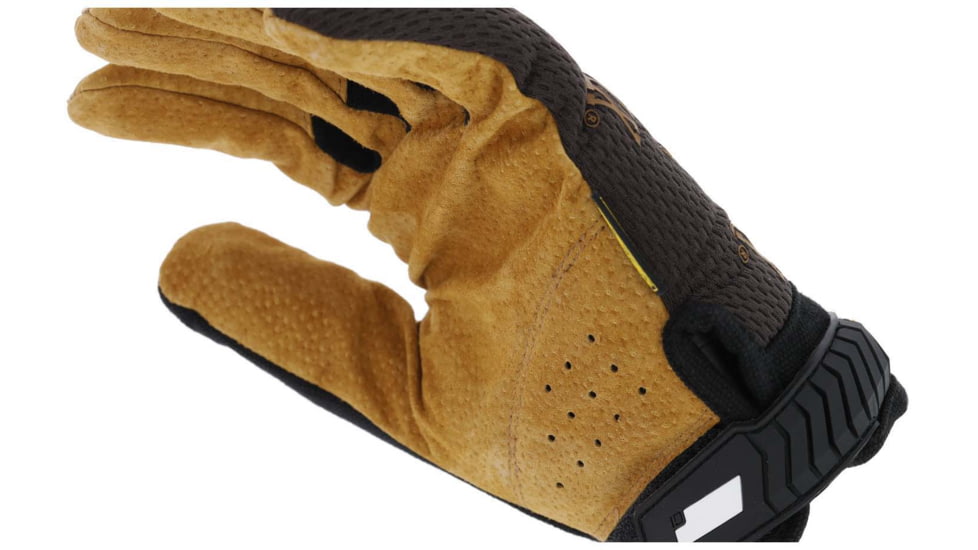 Mechanix Wear Leather Original Glove - Mens, Tan, Small, LMG-75-008