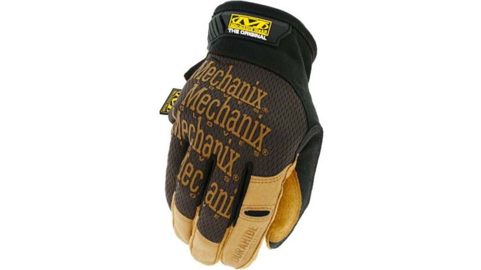Mechanix Wear Leather Original Glove - Mens, Tan, Small, LMG-75-008