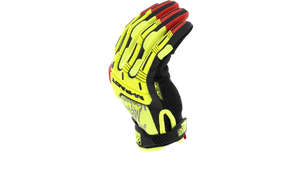 Mechanix Wear M-Pact D4-360 Hi-Viz Gloves - Mens, High Visibility Yellow, Small, SMP-X91-008