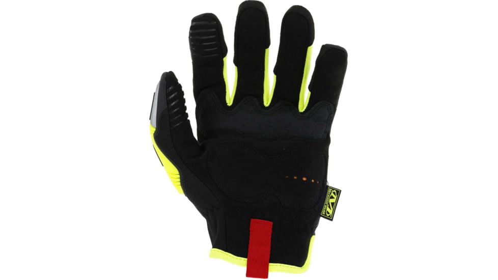 Mechanix Wear M-Pact Open Cuff E5 Cut Resistant Gloves - Mens, Flourescent Yellow, Small, SMC-C91-008