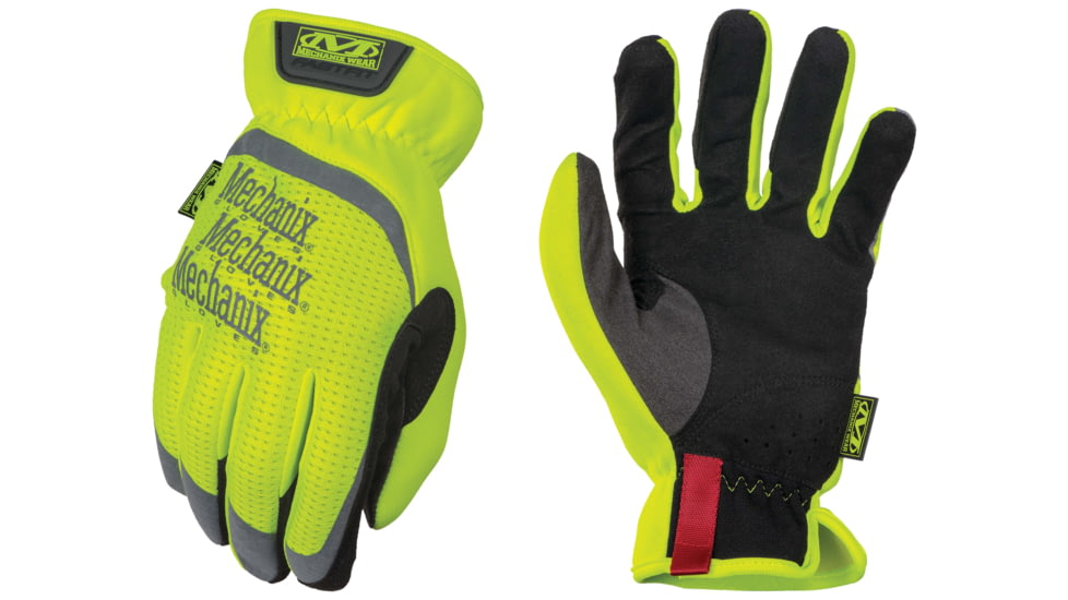 Mechanix Wear High Visible Fastfit Work Gloves - Mens