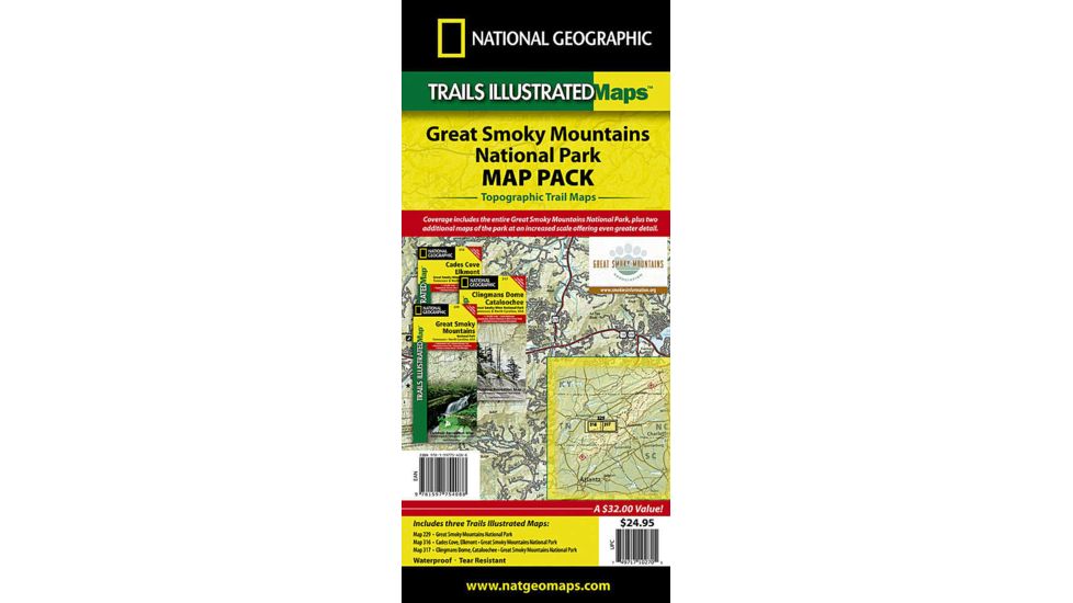Media Great Smoky Mountains National Park Map Pack