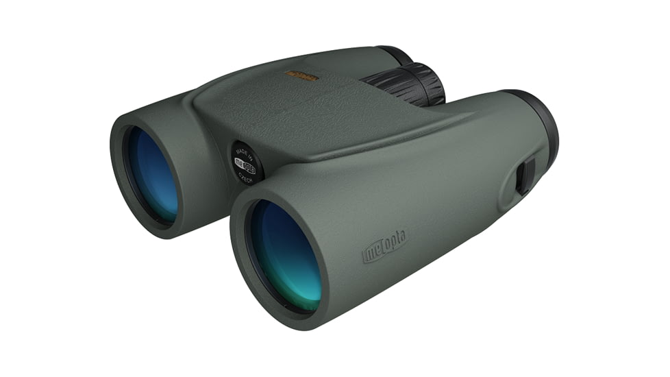 Meopta MeoStar B1 Plus 10x42mm Roof Prism Binoculars, Green Rubber Armored, 467783