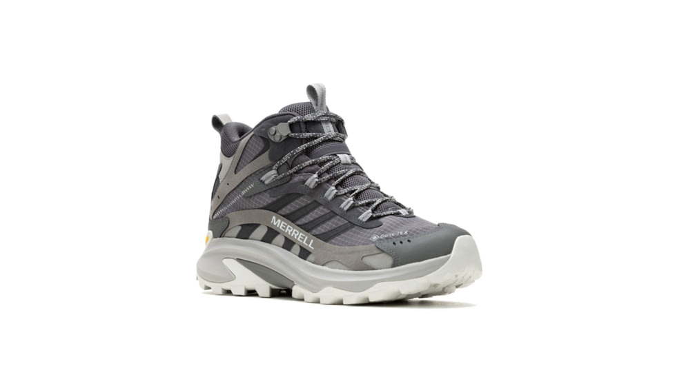 Merrell Moab Speed 2 Mid Gore-Tex Hiking Shoes - Mens, Asphalt, 9 US, J037503-9