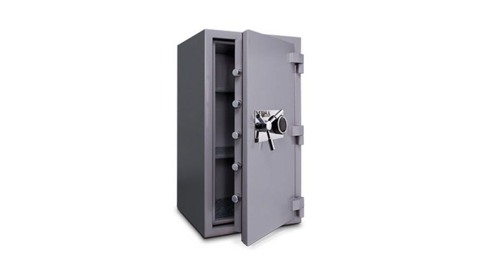 Mesa Safes High Security Burglary Fire Safe,5 cu ft, 35.25x16x15x1.25in,Silver,Combination Lock MSC3820C