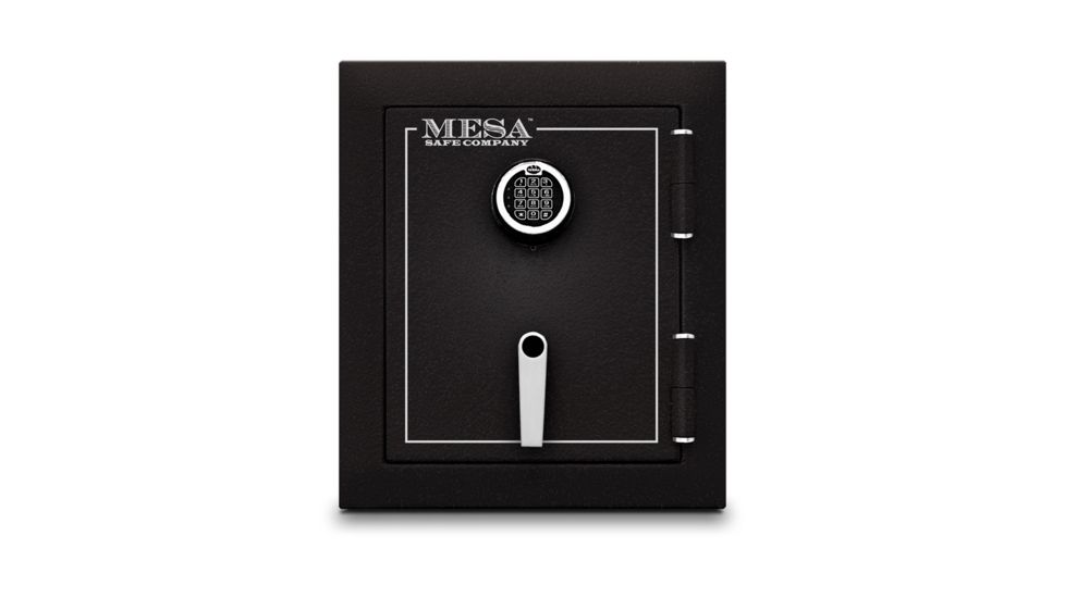 Mesa Safes Imperial Burglary &amp; 2 Hour Fire Safe, Hammered Grey, 20x17.25x18.75in MBF1512E