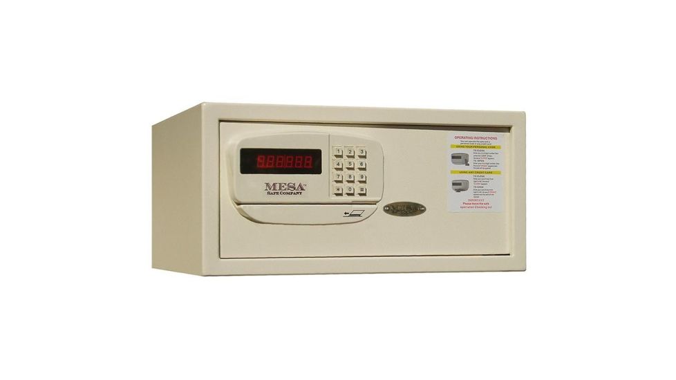 Mesa Safes MHRC916 Hotel Safe Off-White MHRC916E-WHT