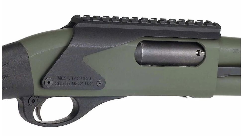 Mesa Tactical Saddle Rail for Remington, 12-GA, Black, 5in, 91620