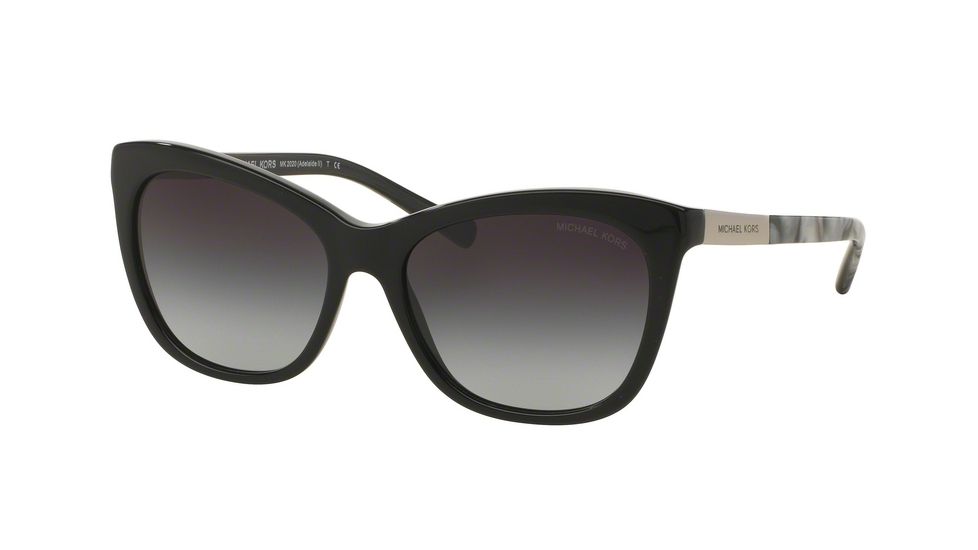 Michael Kors ADELAIDE II MK2020 Bifocal Prescription Sunglasses MK2020-312011-56 - Lens Diameter 56 mm, Frame Color Black Metallic Black Marble