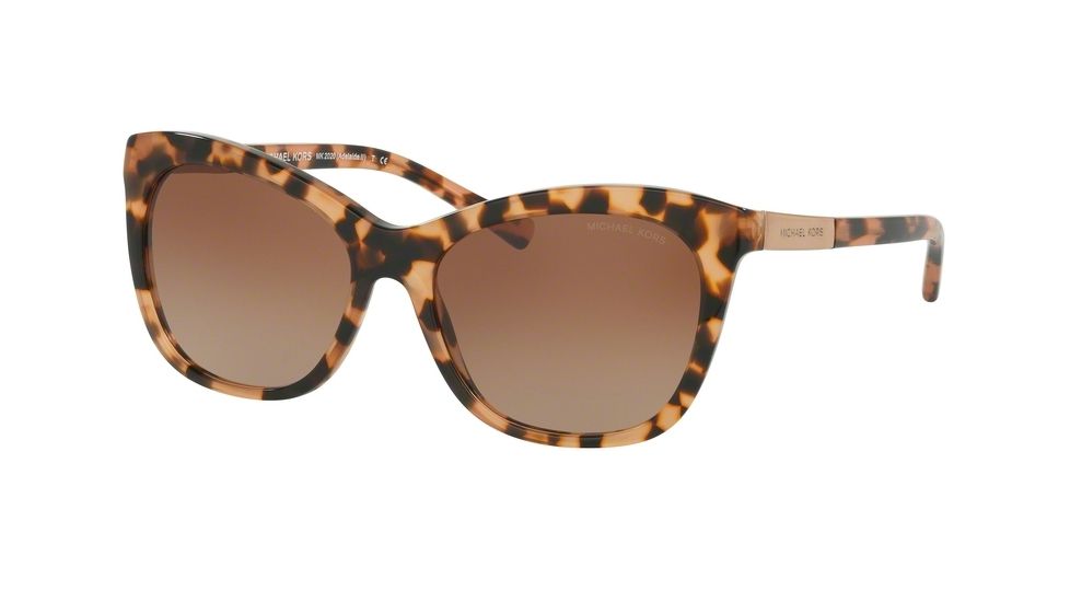 Michael Kors ADELAIDE II MK2020 Bifocal Prescription Sunglasses MK2020-315513-56 - Lens Diameter 56 mm, Frame Color Peach Tortoise/rose Gold