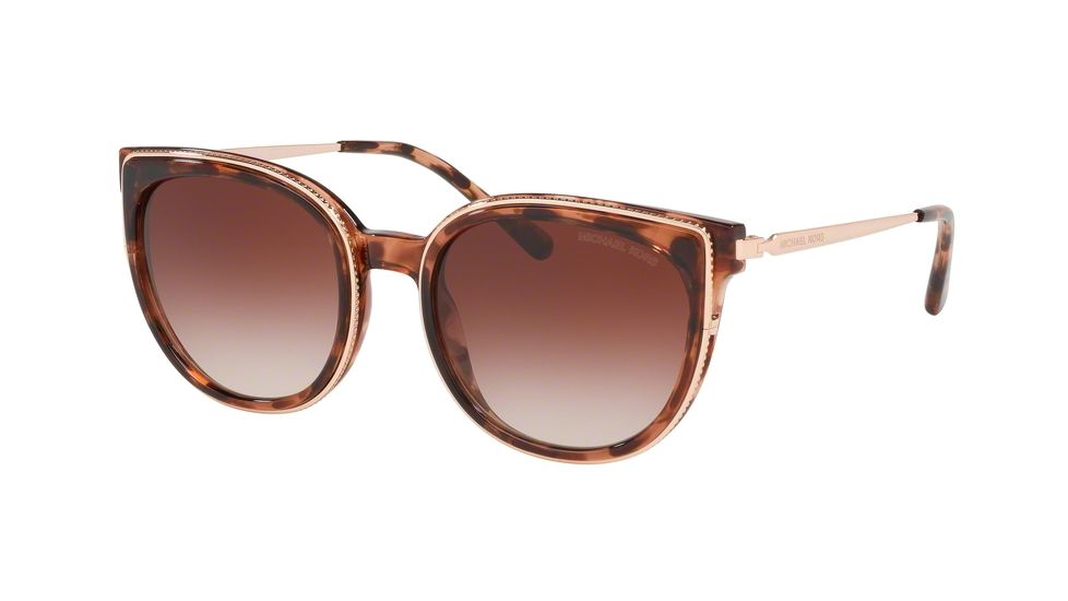 Michael Kors BAL HARBOUR MK2089U Sunglasses 333713-55 - , Brown Clear Gradient Lenses