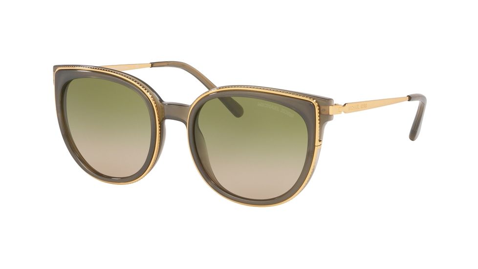 Michael Kors BAL HARBOUR MK2089U Sunglasses 33382C-55 - , Olive Khaki Gradient Lenses