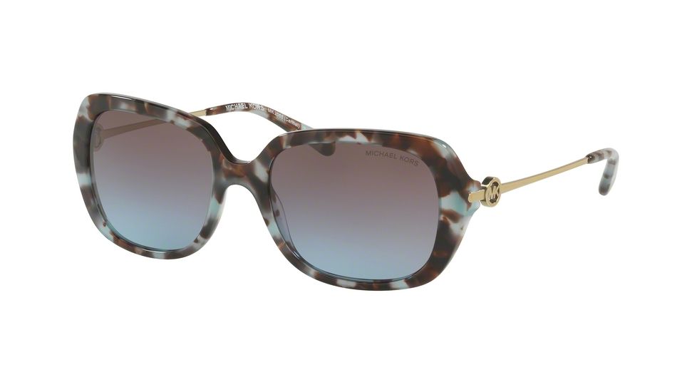 Michael Kors CARMEL MK2065 Bifocal Prescription Sunglasses MK2065-315448-54 - Lens Diameter 54 mm, Frame Color Teal Tort