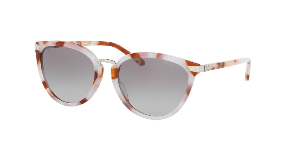 Michael Kors CLAREMONT MK2103 Progressive Prescription Sunglasses, 56mm, Pale Orchid, MK2103-377111-56-PRO