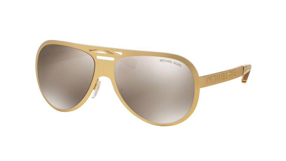 Michael Kors CLEMENTINE I MK5011 Bifocal Prescription Sunglasses MK5011-1062R5-59 - Lens Diameter 59 mm, Frame Color Satin Gold/gold
