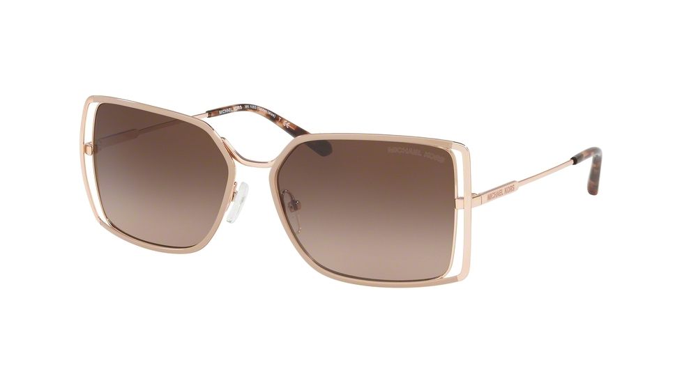 Michael Kors GOLDEN ISLES MK1053 Prescription Sunglasses, 58mm, Rose Gold, MK1053-110813-58-SV