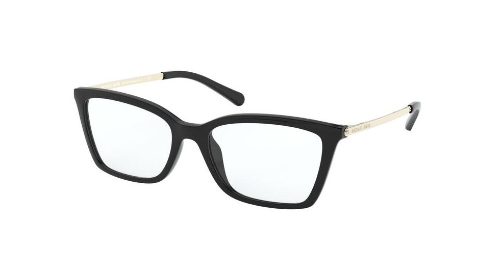 Michael Kors HONG KONG MK4069U Eyeglass Frames 3332-52 - Black