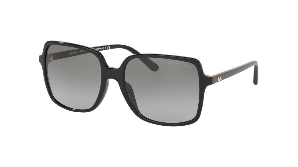 Michael Kors ISLE OF PALMS MK2098U Prescription Sunglasses, 56mm, Black, MK2098U-300511-56-SV