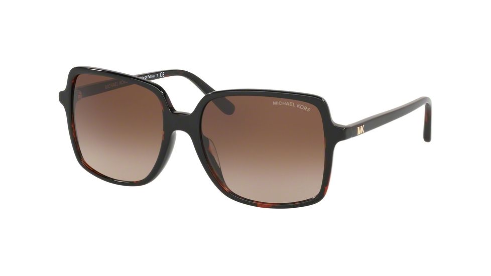 Michael Kors ISLE OF PALMS MK2098U Prescription Sunglasses, 56mm, Tortoise, MK2098U-378113-56-SV