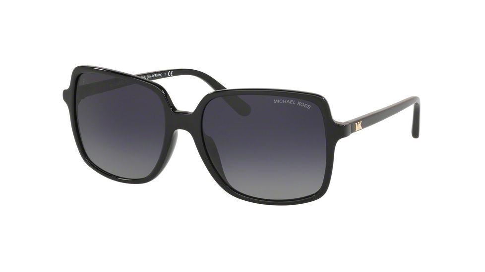 Michael Kors ISLE OF PALMS MK2098U Prescription Sunglasses, 56mm, Black, MK2098U-3781T3-56-SV